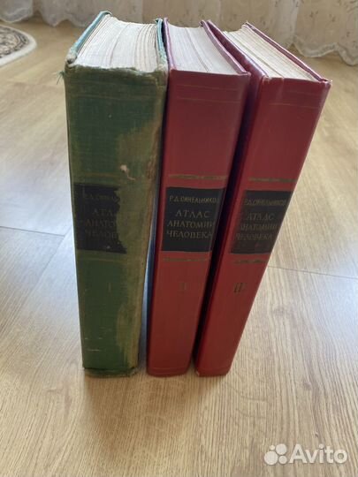 Атлас анатомии человека синельников