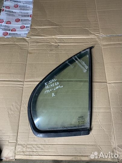 Стекло глухое правое nissan primera p10