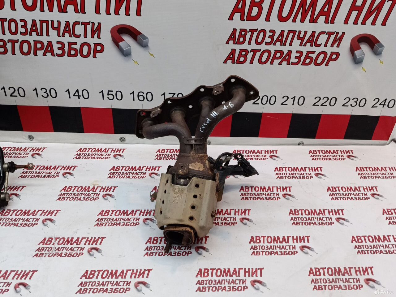 Коллектор выпускной Киа Сид 3 CD G4FG