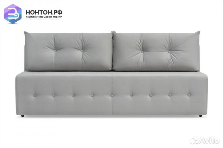 Диван еврокнижка Сити серый