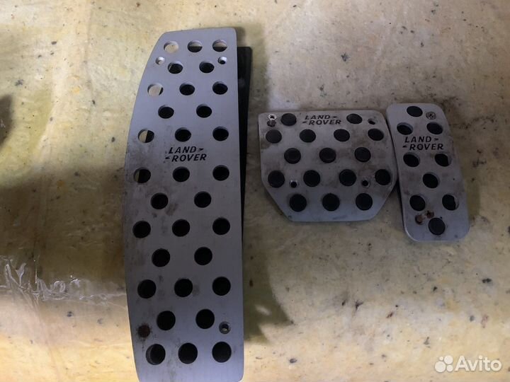 Накладки педалей ленд ровер дискавери 3,4