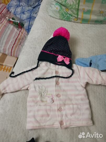 Вещи пакетом на девочку 3-6 месяцев