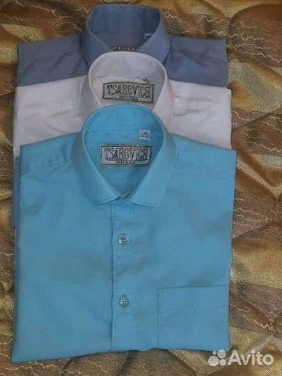 Рубашка школьная Tsarevich рост 116-122 см