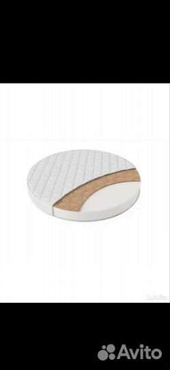 Матрас детский круглый