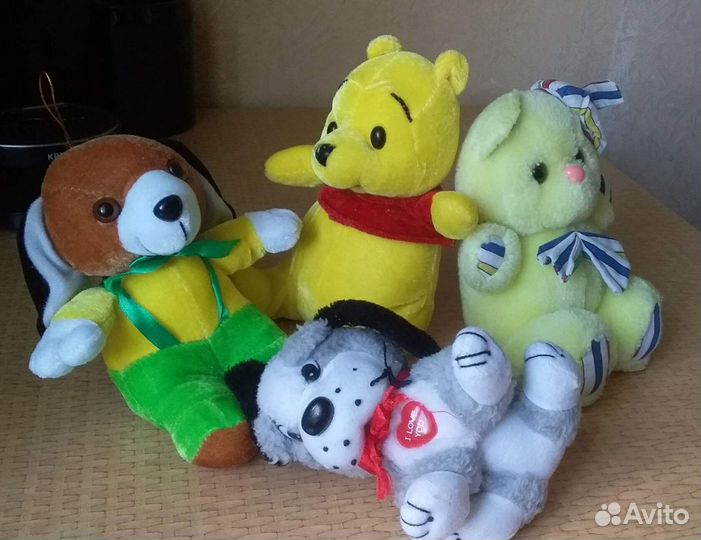 Мягкие игрушки пакетом