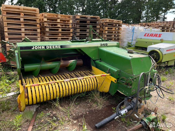 Пресс-подборщик John Deere 349, 2008