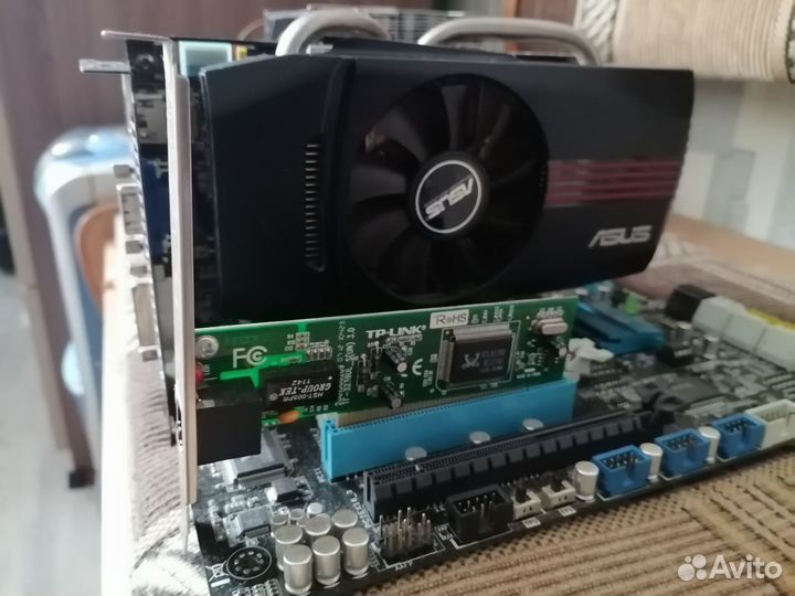 Процессор AMD FX 8320+ плата+видеокарта+кулер+бп