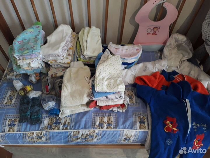 Детские вещи пакетом от 0 до года