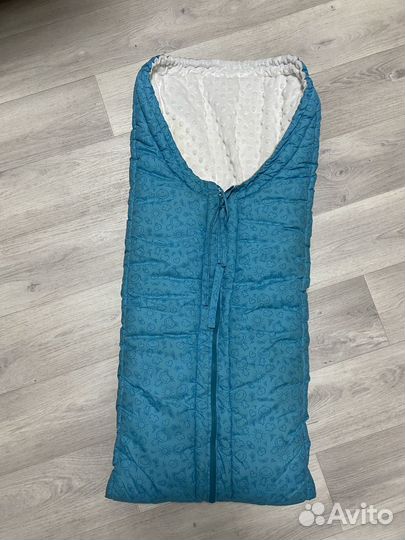 Конверт зимний для новорожденных