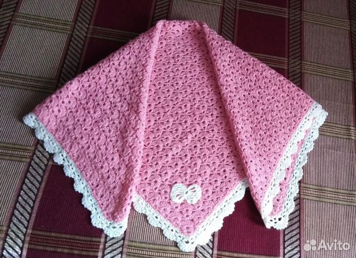 Плед детский ручная работа