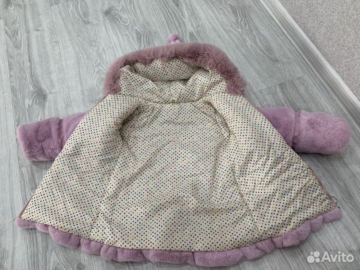 Шубка на девочку