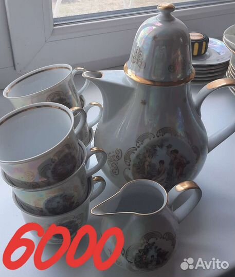 Набор столовой посуды гдр