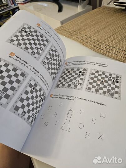 Бронь Шахматы с енотом. Рабочая тетрадь #1