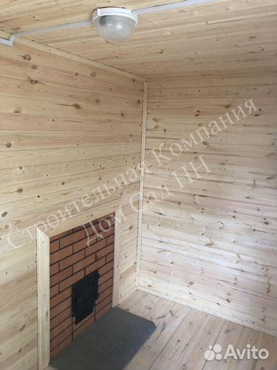 Баня под ключ 3x4 м