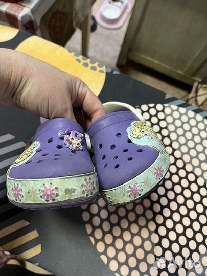 Сланцы crocs детские