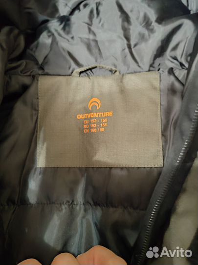 Куртка утепленная для мальчика размер 152-158