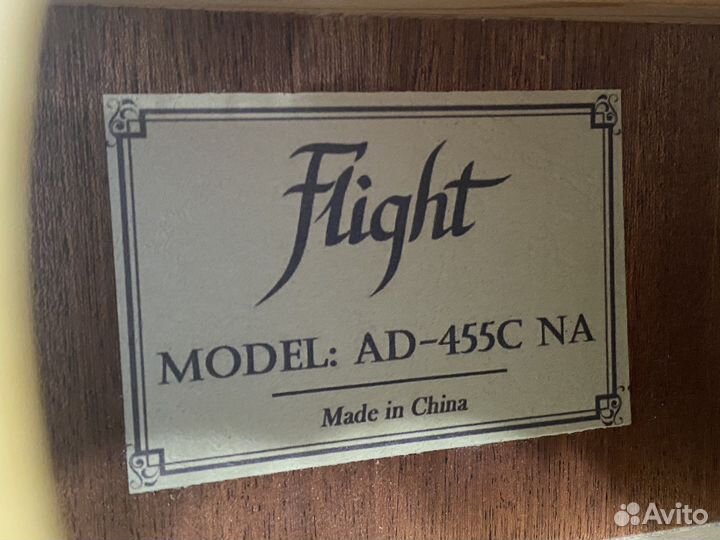 Акустическая гитара flight