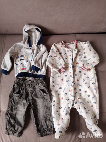 Вещи пакетом на мальчика от 0 до 1 года