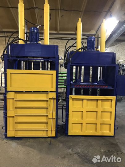 Новый пресс для макулатуры пгп