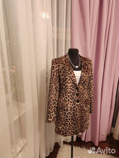 Пиджак женский 44-46 леопардовый, Турция