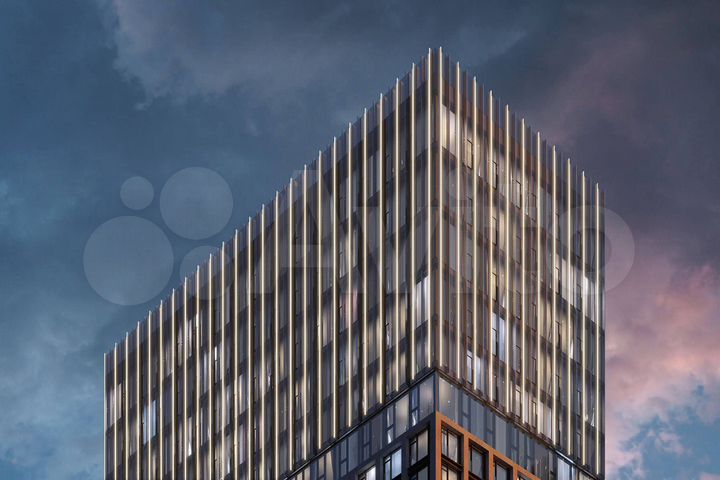 1-к. квартира, 43,6 м², 15/55 эт.