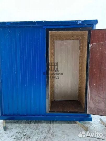 Блок контейнер утепленный в комплекте с электрикой