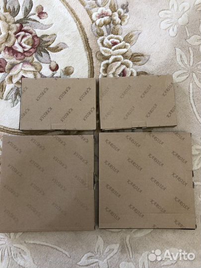 Лодочки 2 большие и 2 маленькие