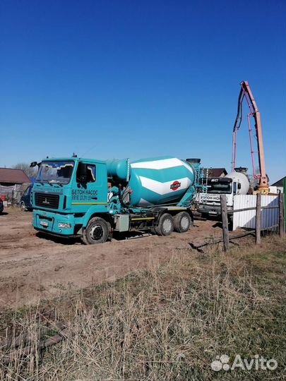 Бетон, насос 37м