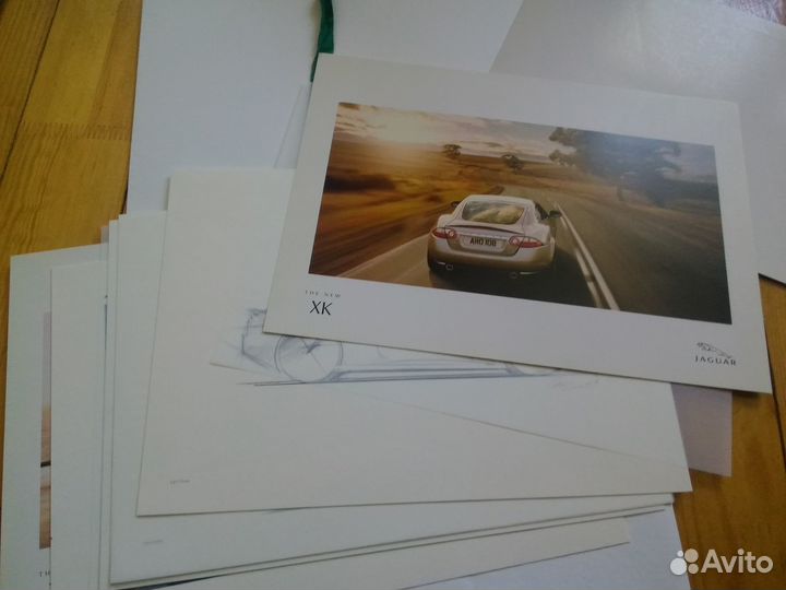 Оригинальное портфолио Jaguar XK New (2006)
