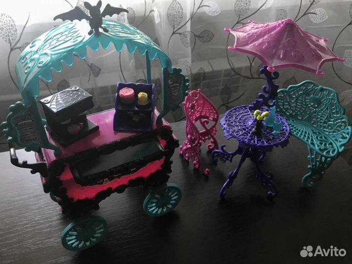 Monster High Кафе (Париж Город Страхов)