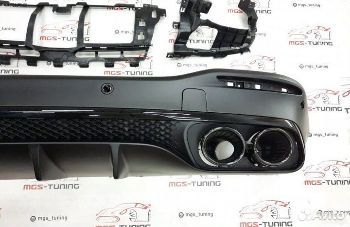 Диффузор с насадками 53 Black на GLS-Class X167