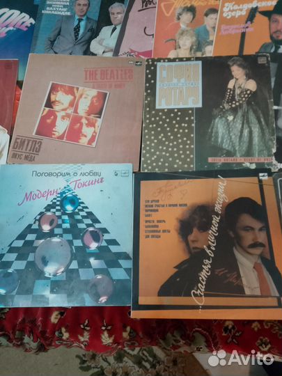 Виниловые пластинки 25 штук одним лотом
