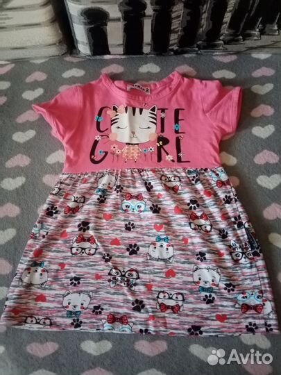 Платья летние детские