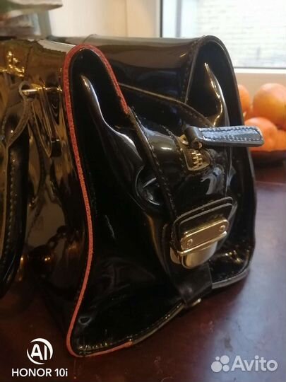 Сумка женская натуральный лак