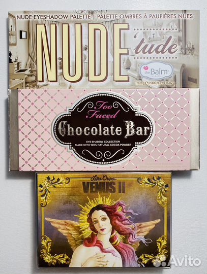 Тени, The balm, Lime Crime, Too Faced. Новые