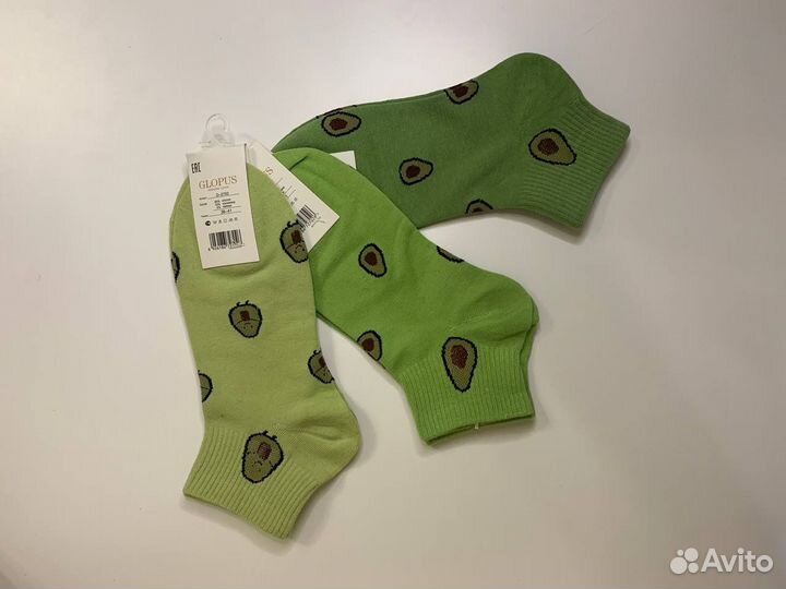 Носки с авокадо (36-41) (цветные)