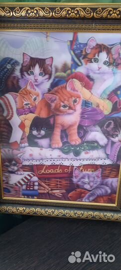 3D картина котята