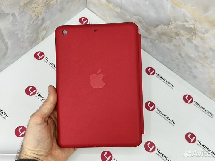 Чехол на iPad mini 1/2/3 Apple Smart Case крас