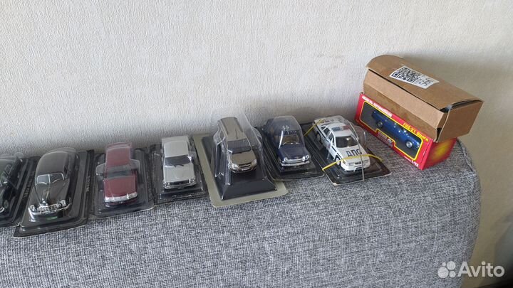 Автомобили СССР Деагостини 1:43