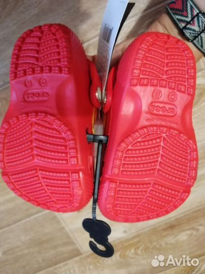 Crocs новые сабо C6 (22-23р)