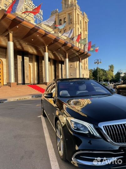 Аренда Mercedes Maybach с водителем в Москве