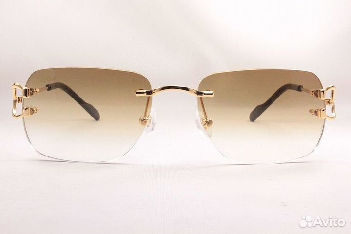 Солнцезащитные очки Cartier Gold NEW