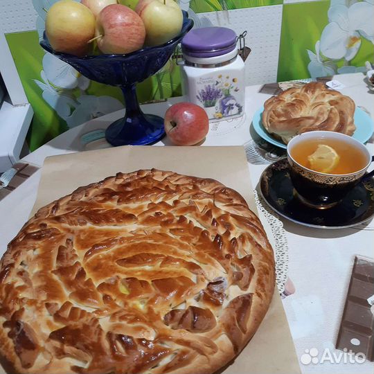 Летнее душевное чаепитие(щавель)