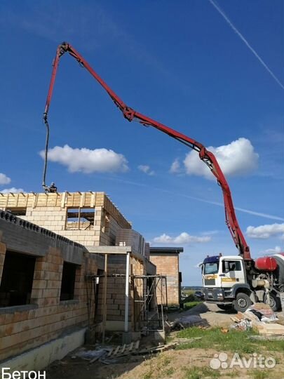 Бетон для заливки фундамента