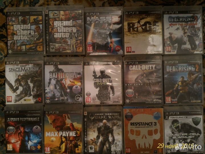 Игровая приставка PS3 и игры