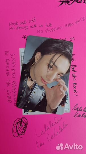 Официальная карта stray kids (rock star) Хёнджин