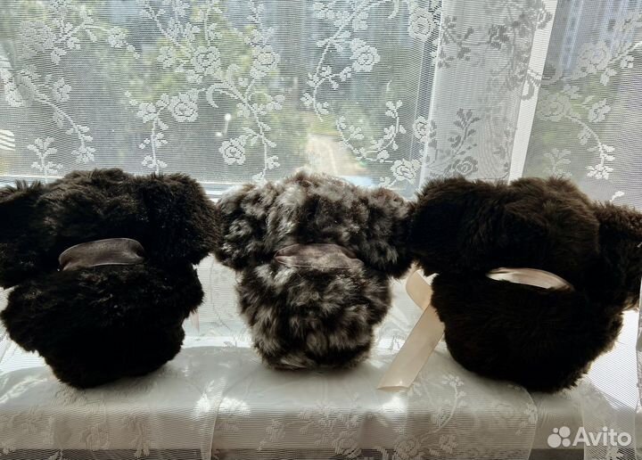 Игрушка чебурашка СССР винтаж коричневые