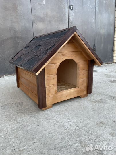 Будка двускатная утепленная