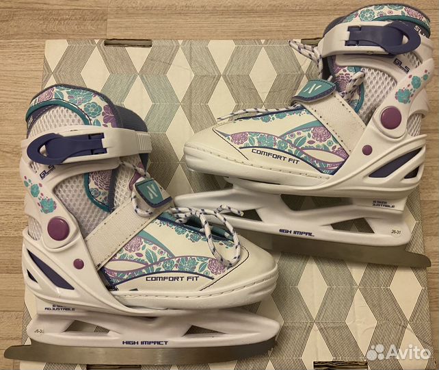 Детские раздвижные коньки Nordway Slide Girl