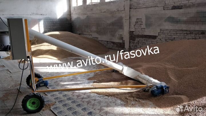 Фасовочный аппарат мобильный для зерна с приводом